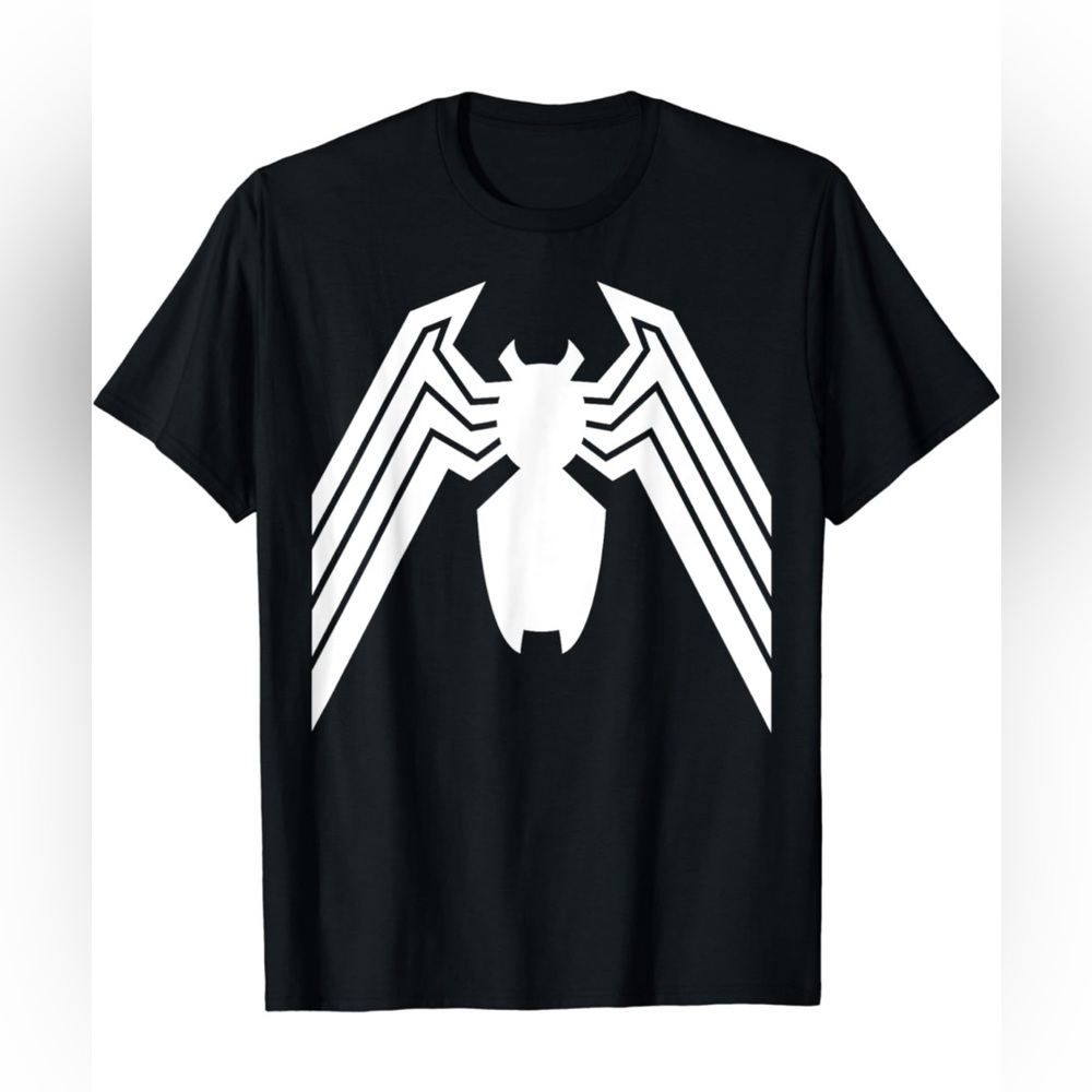 Marvel Venom Classic Spider Symbol Halloween T-Shirt